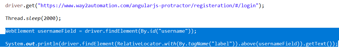 method in Selenium 4