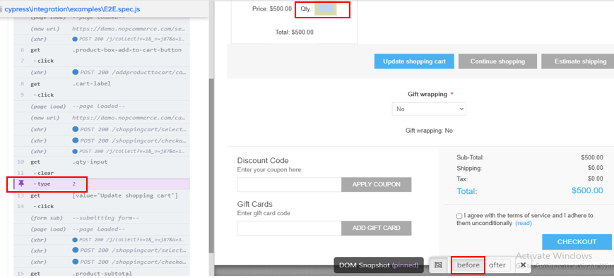 Cypress Test Automation