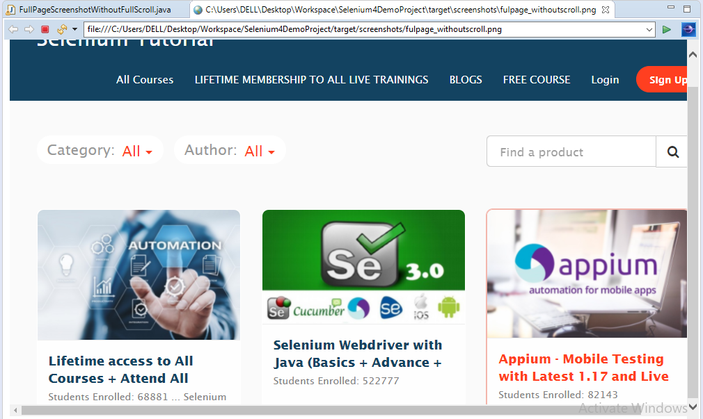 Feature in Selenium 4