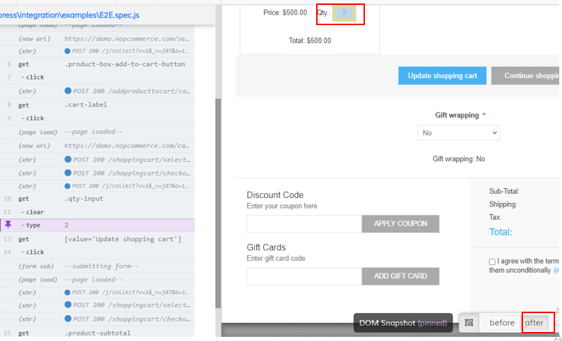 Cypress Test Automation