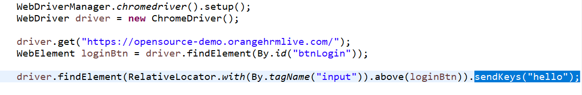 method in Selenium 4